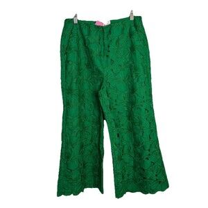 Tuckernuck Green Lace Pants